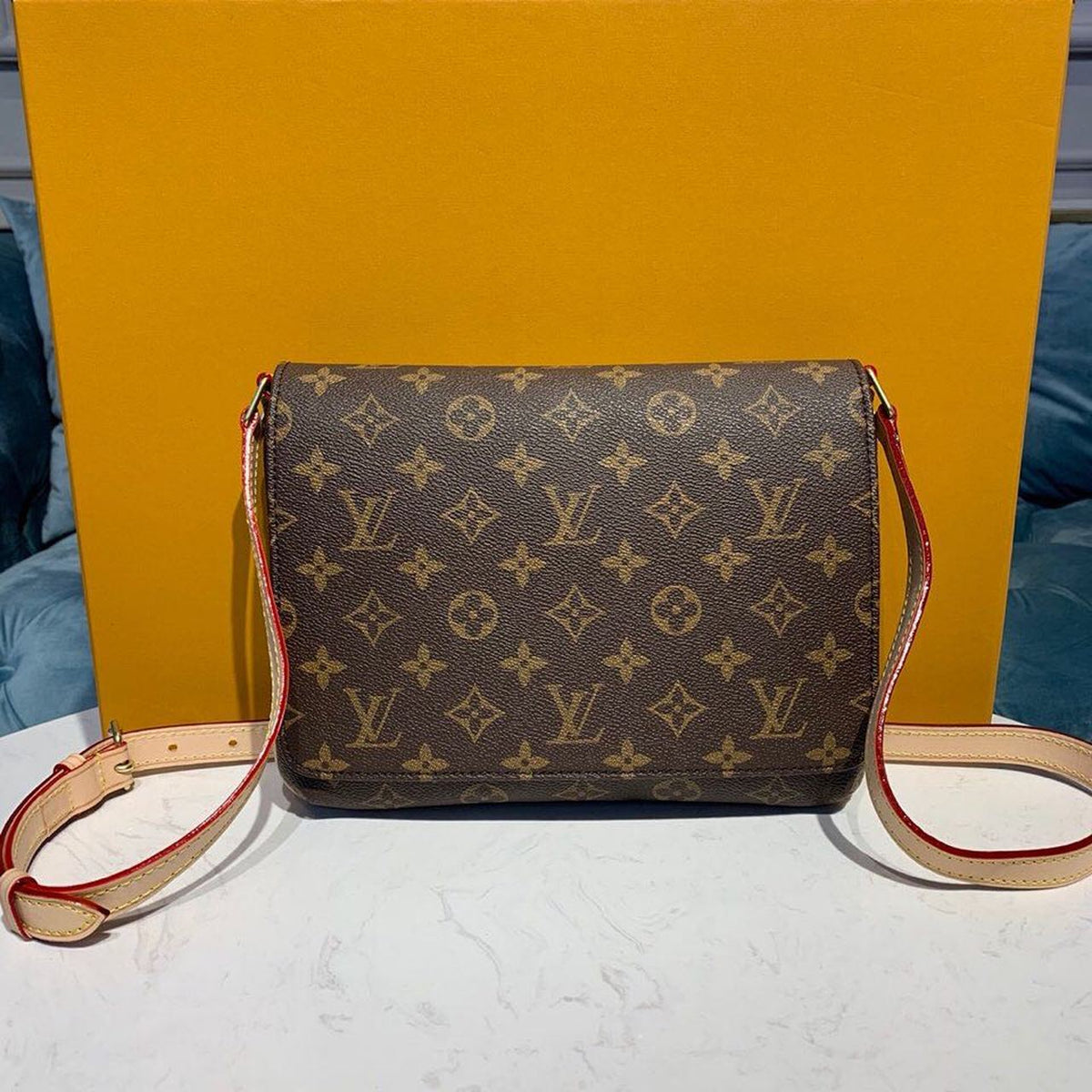 Louis Vuitton Musette Tango Shoulder Bag 26cm Monogram Canvas Spring/Summer Collection M51257, Brown – product image 2