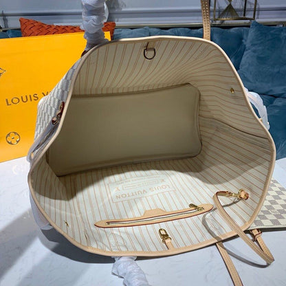 Louis Vuitton Neverfull GM Bag 40cm Damier Azur Canvas Fall/Winter Collection N41360, Beige – product image 10