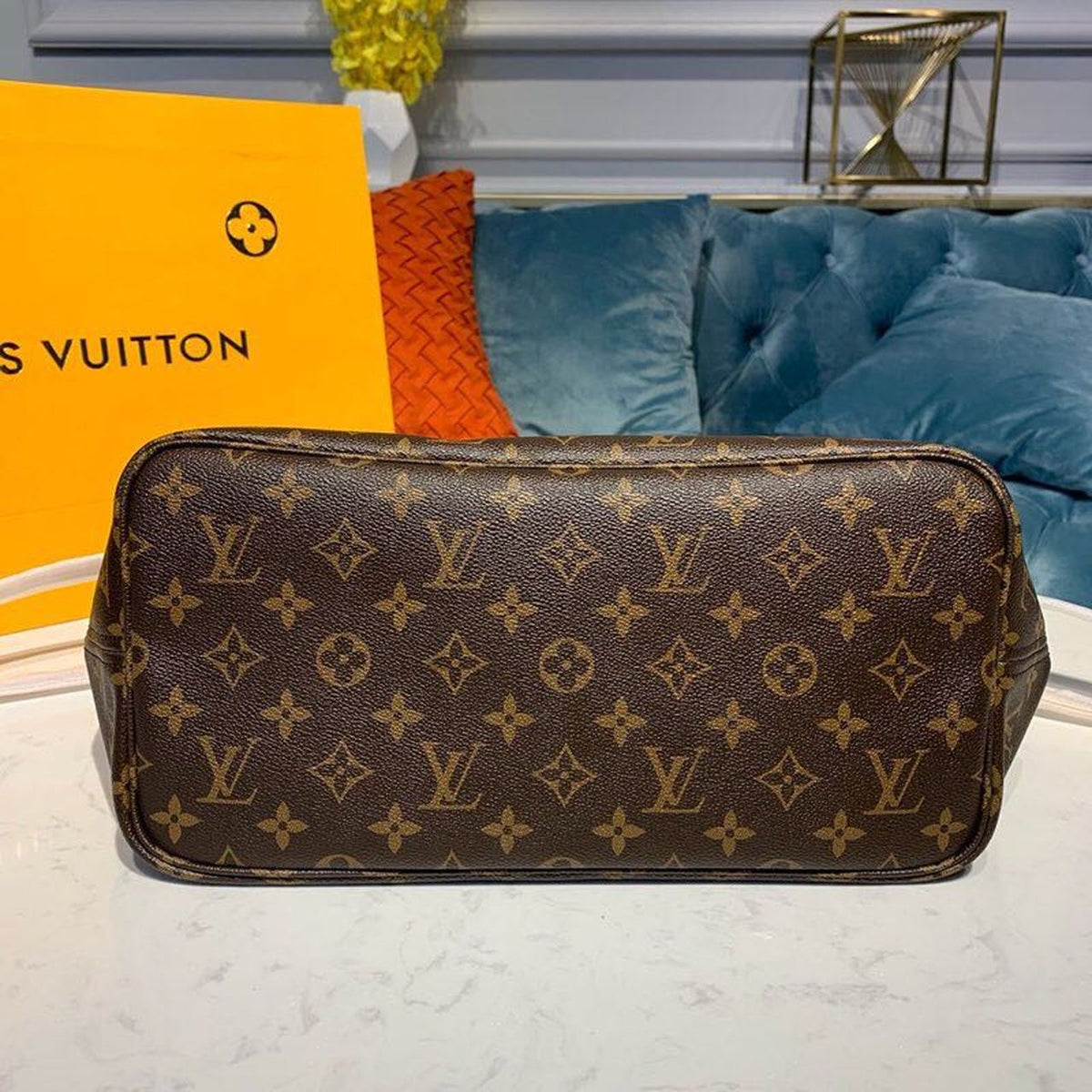 Louis Vuitton Neverfull MM Bag 32cm Monogram Canvas Fall/Winter Collection M41177, Rose Ballerine – product image 5