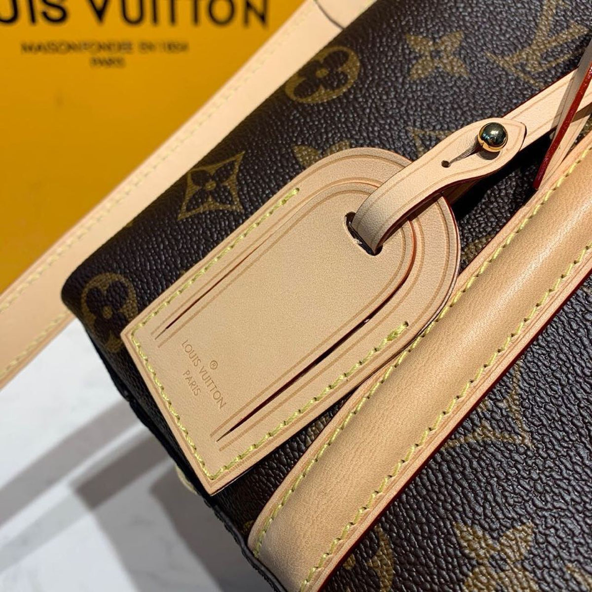 Louis Vuitton Monogram Soufflot BB Handbag Brown – product image 6