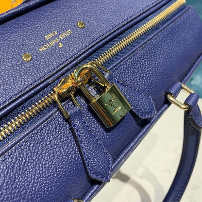 Louis Vuitton Speedy Bandouliere Bag 30cm Monogram Empreinte Leather Spring/Summer Collection M42406, Blue – product image 7