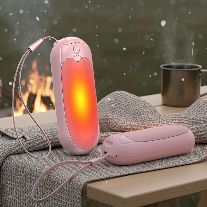 2-in-1 Rechargeable Magnetic Hand Warmers – USB Pocket Heater