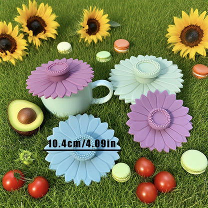 3-Piece Silicone Cup Lids – Heat-Resistant & Leakproof Covers