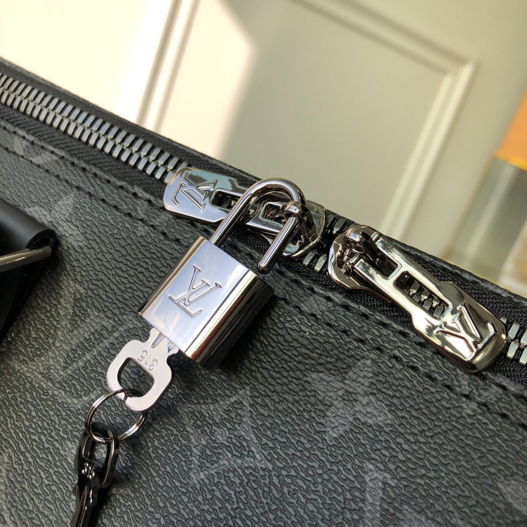 Louis Vuitton Luggage Bag Monogram 55cm Black – product image 5