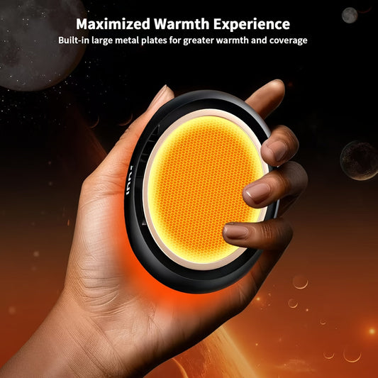 2-in-1 Magnetic Rechargeable Hand Warmers – 3 Heat Levels