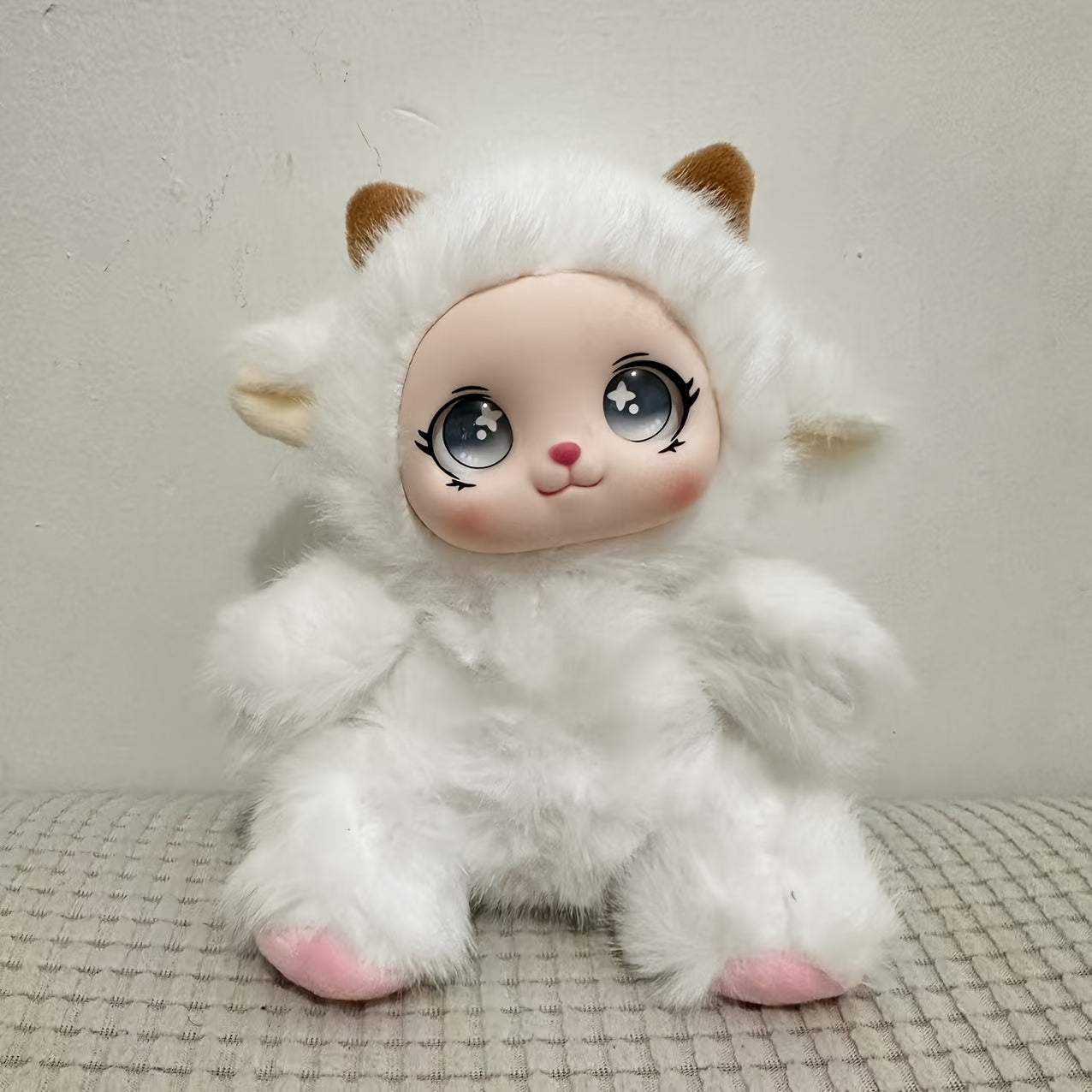7" Weighted Animal Plush – Bear, Lamb & Rabbit Stuffed Toy