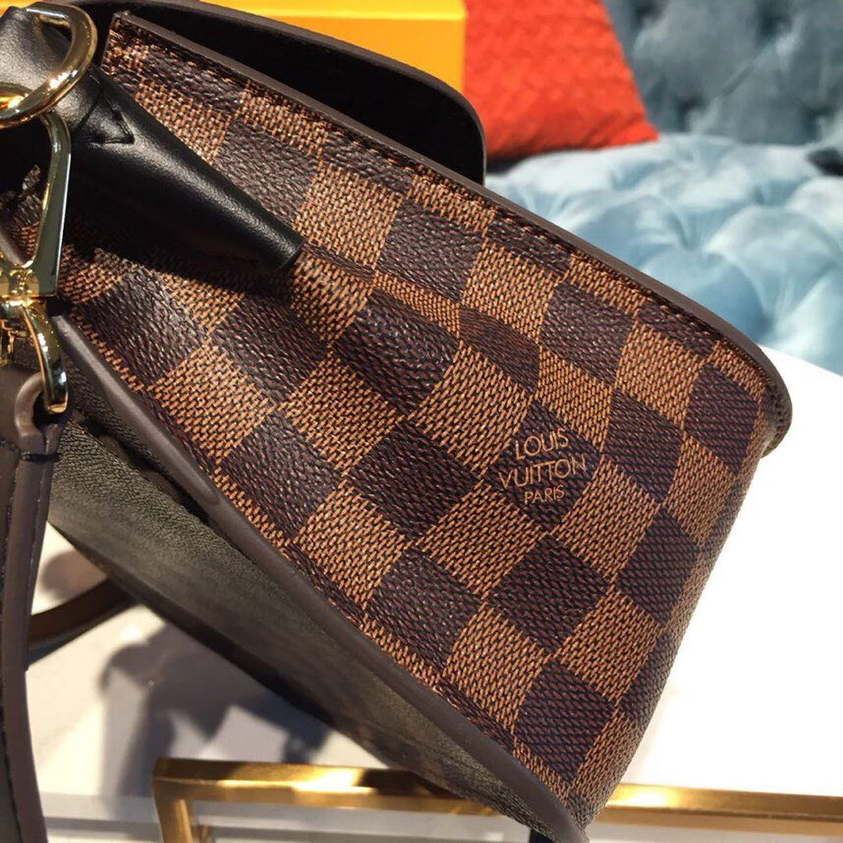 Louis Vuitton Trendy Crossbody Bag Damier Ebene Canvas Spring/Summer Collection N40146, Noir – product image 6