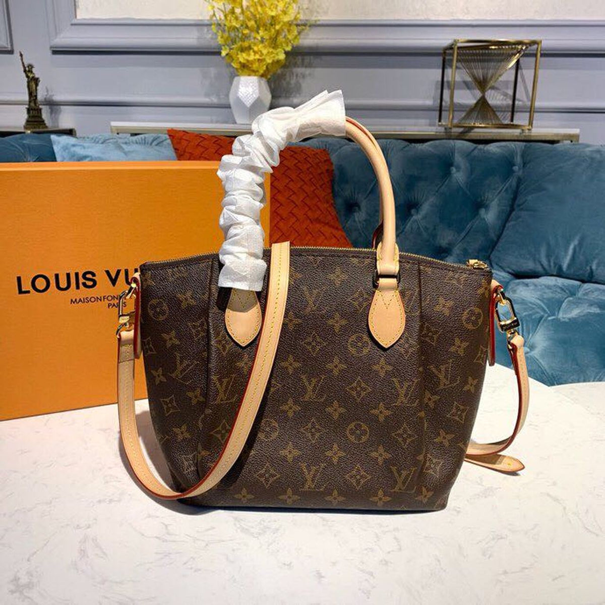 Louis Vuitton Turenne Bag 30cm Monogram Canvas Spring/Summer Collection M48813, Brown – product image 4