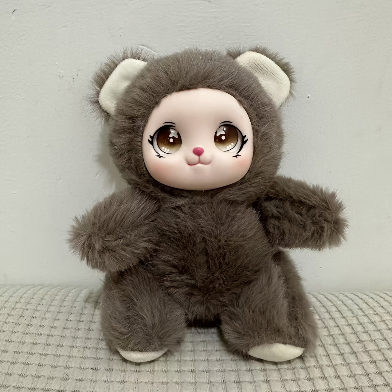 7" Weighted Animal Plush – Bear, Lamb & Rabbit Stuffed Toy