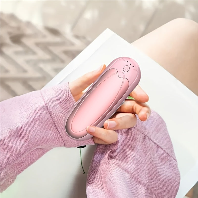 2-in-1 Rechargeable Magnetic Hand Warmers – USB Pocket Heater