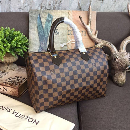 Louis Vuitton Speedy Bag 30cm Damier Ebene Canvas Spring/Summer Collection N41364, Brown – product image 3