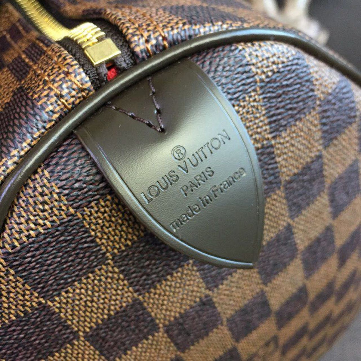 Louis Vuitton Speedy Bag 35cm Damier Ebene Canvas Spring/Summer Collection N41363, Brown – product image 11
