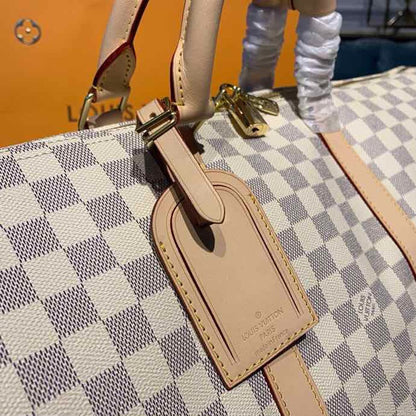 Louis Vuitton Keepall Bandoulire 55cm Damier Azur Canvas Spring/Summer Collection N41429 Azur – product image 6