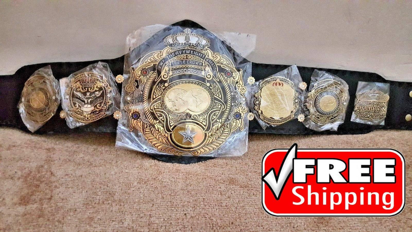 Triple Crown Heavyweight Wrestling Championship Belt