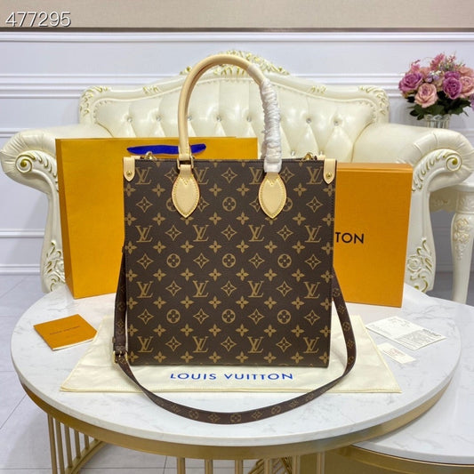 Louis Vuitton Sac Plat Bag Monogram Canvas Spring/Summer Collection M45848, Brown – product image 1