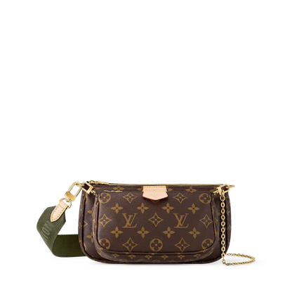 Louis Vuitton Multi Pochette Accessoires Monogram Canvas M44813 Khaki