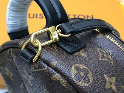 Louis Vuitton Palm Springs Mini Backpack Bag 22cm Monogram Canvas Spring/Summer Collection, Brown – product image 5