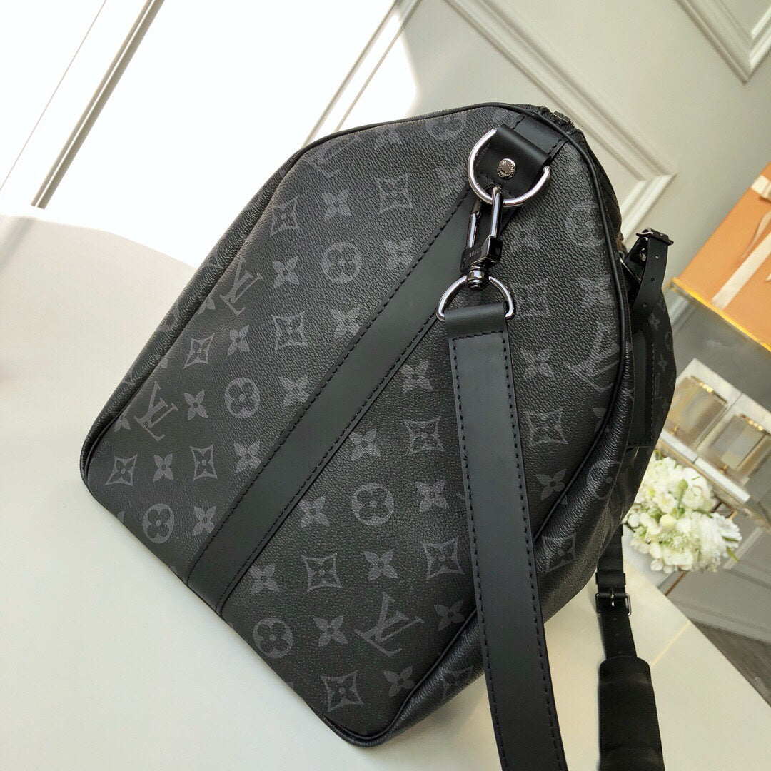 Louis Vuitton Luggage Bag Monogram 55cm Black – product image 6