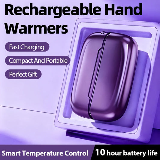 Magnetic Rechargeable Hand Warmers 2-Pack – Smart Temperature Control