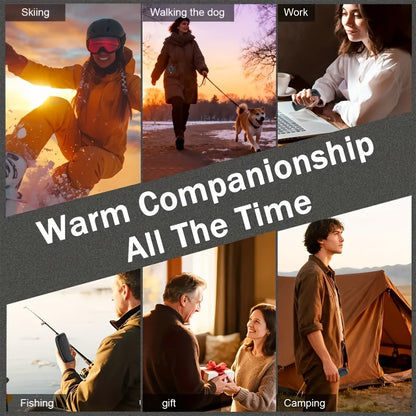 Magnetic Rechargeable Hand Warmers 2-Pack – Smart Temperature Control