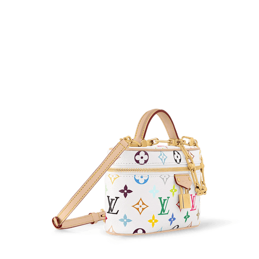 Women's LV x TM Vanity Chain Pouch Multicolore Blanc M13662