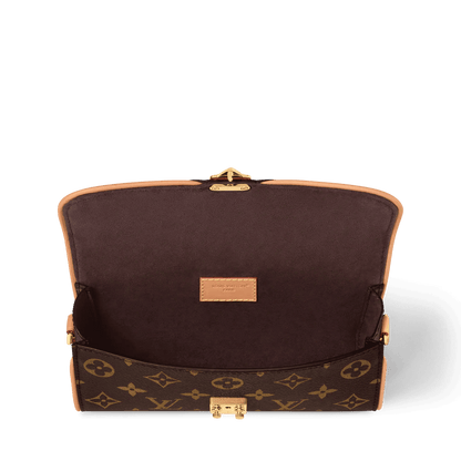 Pochette Camille Monogram Coated Canvas Gold-Toned Hardware
