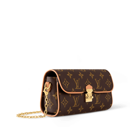 Pochette Camille Monogram Coated Canvas Gold-Toned Hardware