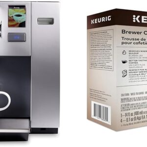 Single Cup Commercial Pod Coffee Maker for Office, Silver