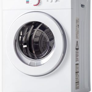 1.8 Cu.Ft Portable Clothes Dryer – 1020W Compact Front-Load Tumble Dryer with Stainless Steel Tub & 4 Functions